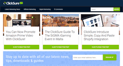 Desktop Screenshot of clicksureblog.com